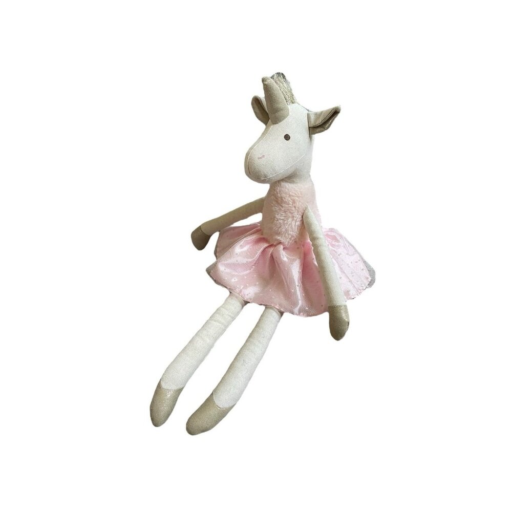 Orange Tree Kids Unicorn Ballerina Rag Doll Plush